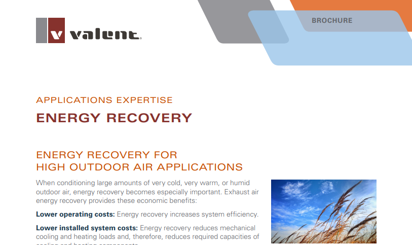 Energy Recovery Applications