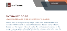 Valent Enthalpy Core Datasheet